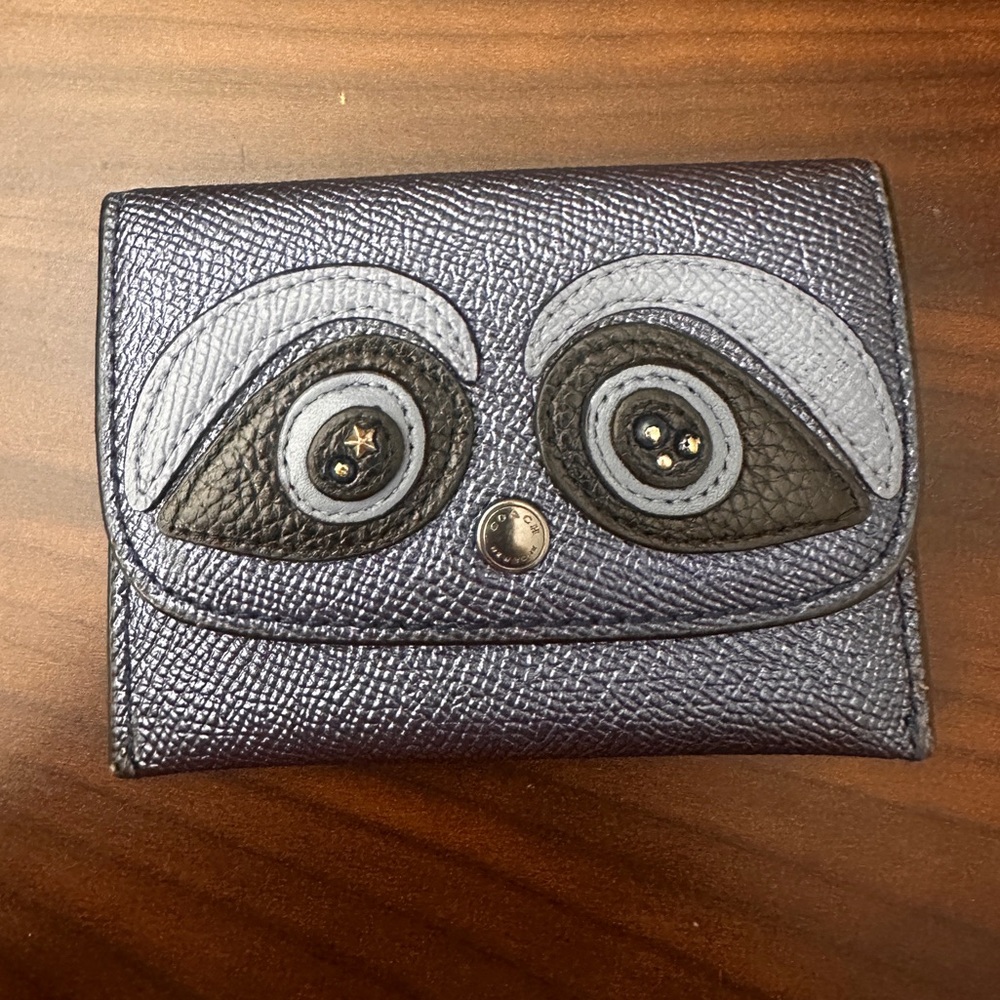 Coach Black and Gray Wallet
